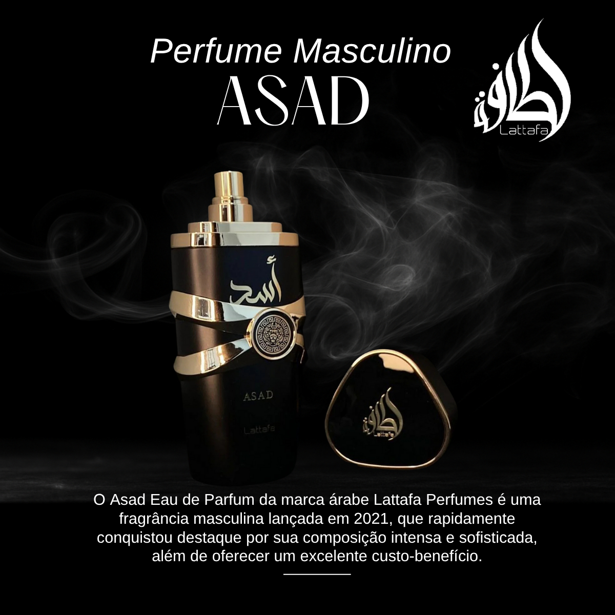 Decant Lattafa Asad Eau De Parfum