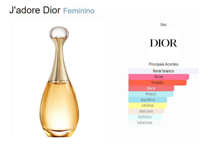 Decant Dior J'adore Eau De Parfum